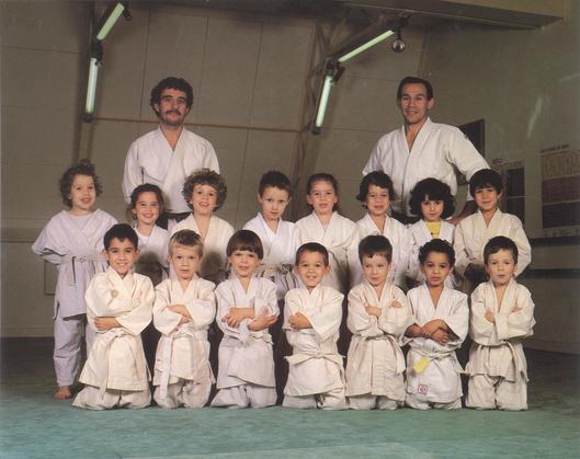 Groupe judo 1989