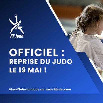Reprise du judo le 19 mai 2021
